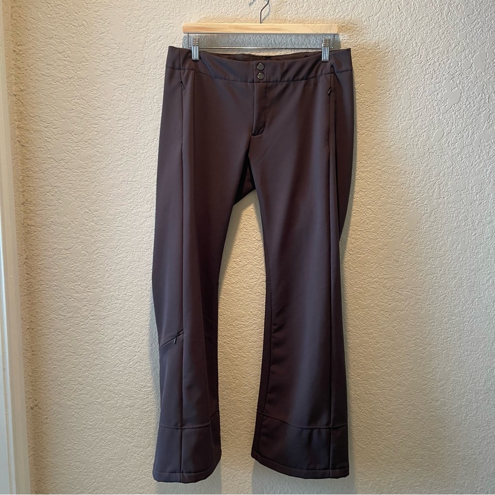 The North Face women chocolate colored TNF APEX lined/insulated hiking pants, L